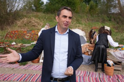 Володимир Олійник, генеральний директор національного заповідника "Давній Галич" Володимир Олійник, генеральний директор національного заповідника "Давній Галич"