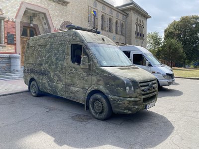 У Полтаві передали медичний евакуаційний автомобіль для бійців 3-ї штурмової бригади У Полтаві передали медичний евакуаційний автомобіль для бійців 3-ї штурмової бригади