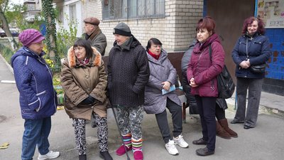 Херсон, опалення, місцеві жителі Херсон, опалення, місцеві жителі