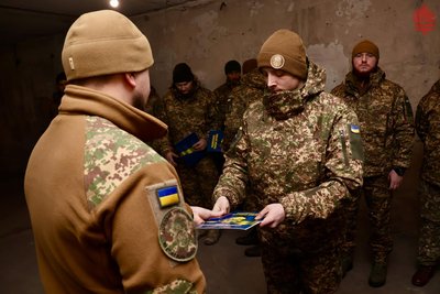 Воїнів бригади "Червона Калина" нагородили на Покровському напрямку Воїнів бригади "Червона Калина" нагородили на Покровському напрямку