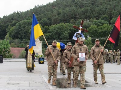 Похорон Сергія Федорова, Тернопільщина, похорон Похорон Сергія Федорова, Тернопільщина, похорон