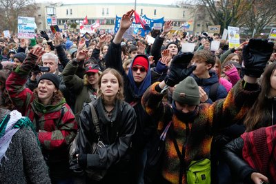 У Німеччині протестують проти призову на військову службу У Німеччині протестують проти призову на військову службу