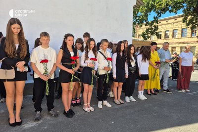 В Ізмаїлі встановили меморіальні дошки на честь двох загиблих захисників В Ізмаїлі встановили меморіальні дошки на честь двох загиблих захисників