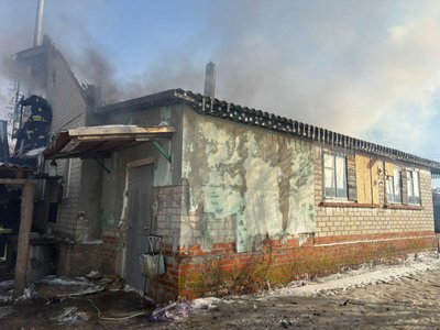 Пожежа у Куп'янському районі Пожежа у Куп'янському районі