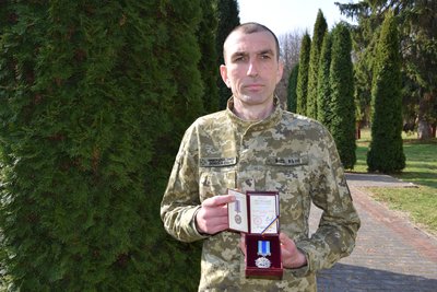 Двоє прикордонників із Волині отримали медалі Двоє прикордонників із Волині отримали медалі
