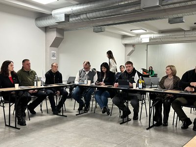 Круглий стіл із ветеранами щодо ваучерів на житло, ветеран Олег Якубов, Тернопіль, 27 січня 2026 року Круглий стіл із ветеранами щодо ваучерів на житло, ветеран Олег Якубов, Тернопіль, 27 січня 2026 року