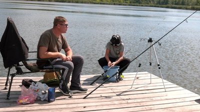 Відпочинок із вудкою: риболовлю для ветеранів організували на Черкащині Відпочинок із вудкою: риболовлю для ветеранів організували на Черкащині