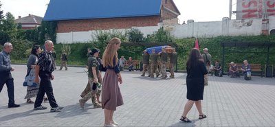 У Хмельницькому попрощалися з морським піхотинцем Юрієм Кулішом