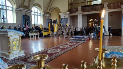 Прощання із військовим Сергієм Параскуном Прощання із військовим Сергієм Параскуном