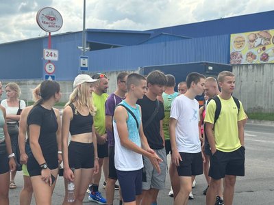 Вінничани підтримали благодійний марафон UltraUkraine Вінничани підтримали благодійний марафон UltraUkraine