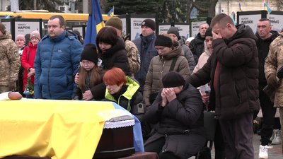 З молодшим сержантом Андрієм Ішковим попрощались у Рівному З молодшим сержантом Андрієм Ішковим попрощались у Рівному