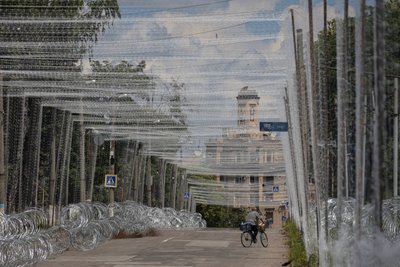 Дружківка, антидронтова сітка, протидронова сітка, Донецька область Дружківка, антидронтова сітка, протидронова сітка, Донецька область