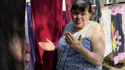 Люди життя евакуація прифронтове місто Курахове жителька Курахового Тетяна Донецька область Люди життя евакуація прифронтове місто Курахове жителька Курахового Тетяна Донецька область