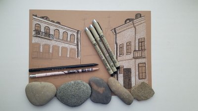 "Мандрівка Рівним в часі": крапкарка презентувала нову роботу з історичної серії "Мандрівка Рівним в часі": крапкарка презентувала нову роботу з історичної серії