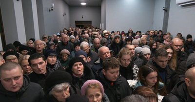 Панахида за Віталієм Ременцем, Тернопіль, грудень 2024 Панахида за Віталієм Ременцем, Тернопіль, грудень 2024