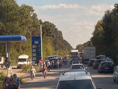 хресна хода УПЦ МП, паломники хресна хода УПЦ МП, паломники