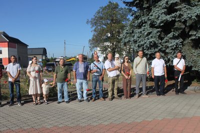 В Олевську на День Державного прапора підняли стяг та провели велопробіг