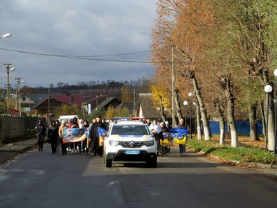 Акція на підтримку військовополонених і зниклих безвісти, Тернопільщина, жовтень 2025 Акція на підтримку військовополонених і зниклих безвісти, Тернопільщина, жовтень 2025