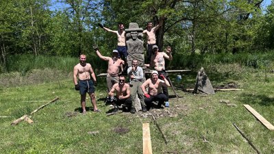 На Вінниччині розпочали реконструкцію давнього слов’янського святилища На Вінниччині розпочали реконструкцію давнього слов’янського святилища
