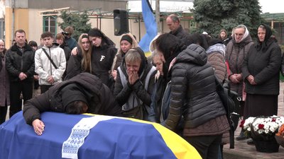 З 20-річним добровольцем з Ірландії Олександром Рижуком попрощались на Рівненщині