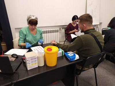 "У війни немає свят": у Києві започаткували акцію на підтримку регулярного донорства "У війни немає свят": у Києві започаткували акцію на підтримку регулярного донорства