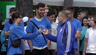 Олімпійський урок: Черкасах викладачі та студенти здолали трикілометрову дистанцію Олімпійський урок: Черкасах викладачі та студенти здолали трикілометрову дистанцію