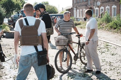 Наслідки удару російських КАБ по Новобаварському району Харкова, Валер'янівська Наслідки удару російських КАБ по Новобаварському району Харкова, Валер'янівська