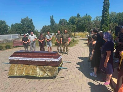 Прощання у Христинівці Прощання у Христинівці