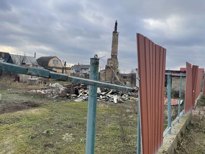 Зруйнована баня в Мощуні Зруйнована баня в Мощуні