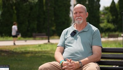 Клей Роджерс, волонтер з Америки, Покрова Чортків Клей Роджерс, волонтер з Америки, Покрова Чортків