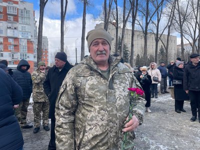 Мітинг-реквієм, 36 річниця виведення військ з Афганістану, Тернопіль, лютий 2025 Мітинг-реквієм, 36 річниця виведення військ з Афганістану, Тернопіль, лютий 2025
