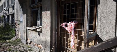 Новобаварський район Харкова після обстрілу Новобаварський район Харкова після обстрілу