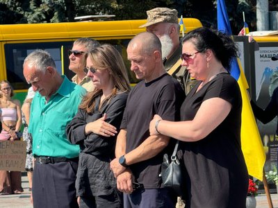 Загинув в Донецькій області: із 50-річним солдатом Ігорем Науменком попрощалися у Рівному Загинув в Донецькій області: із 50-річним солдатом Ігорем Науменком попрощалися у Рівному