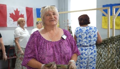 Галина Куліковська, волонтерка, фонд Покрова Галина Куліковська, волонтерка, фонд Покрова