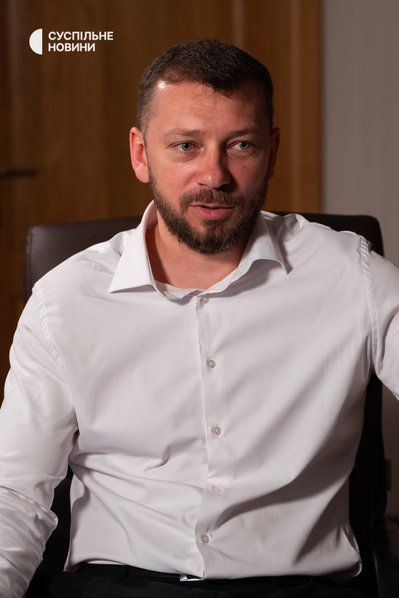 Керівник Спеціалізованої антикорупційної прокуратури Олександр Клименко під час інтерв'ю Суспільному, Київ, 24 липня 2025 року Керівник Спеціалізованої антикорупційної прокуратури Олександр Клименко під час інтерв'ю Суспільному, Київ, 24 липня 2025 року