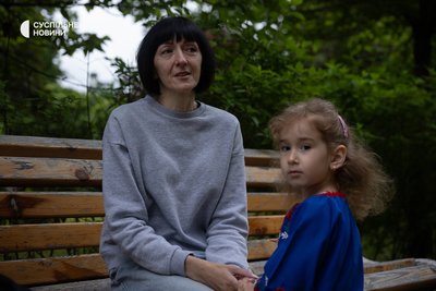 Оксана Корчемна з донькою Емілією. Київщина, 30 травня 2025 року Оксана Корчемна з донькою Емілією. Київщина, 30 травня 2025 року