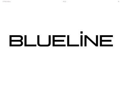 Шрифт BLUELINE Шрифт BLUELINE