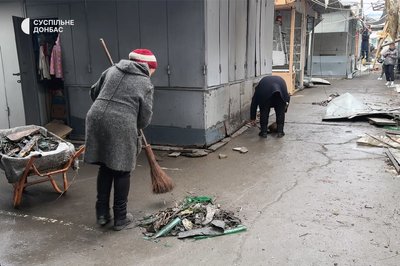 "Ринок весь розбитий". Що розповіли про атаку зі "Смерча" підприємці та жителі Краматорська