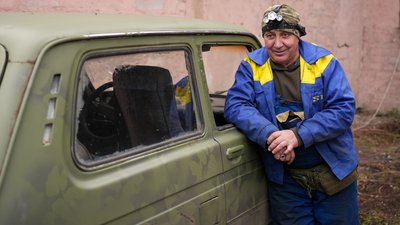 Сергій "Механік" військовослужбовець 111 окремої бригади ТрО ЗСУ Донецька область Сергій "Механік" військовослужбовець 111 окремої бригади ТрО ЗСУ Донецька область