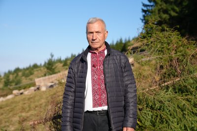 Власник полонини, Іван Стефурак, полонина Діл, Франківщина, Карпати Власник полонини, Іван Стефурак, полонина Діл, Франківщина, Карпати