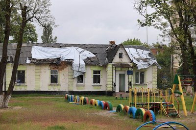 В Ірпені триває будівництво сучасного дитсадка на місці дошкільного закладу, зруйнованого росіянами В Ірпені триває будівництво сучасного дитсадка на місці дошкільного закладу, зруйнованого росіянами