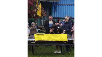 На Чернігівщині попрощалися з п'ятьма захисниками України, які загинули на фронті На Чернігівщині попрощалися з п'ятьма захисниками України, які загинули на фронті