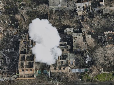 Обстріли Бахмута росіянами Обстріли Бахмута росіянами