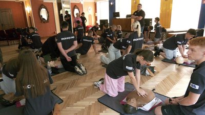 Навчання провели інструктори з п’яти областей: 260 підлітків пройшли тренінг з домедичної допомоги на Вінниччині