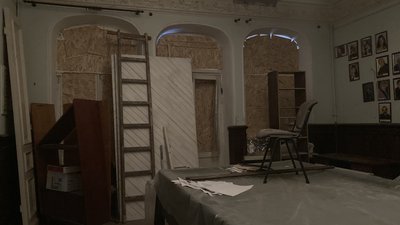 будівля спілки письменників у Харкові пішла тріщинами після удару РФ будівля спілки письменників у Харкові пішла тріщинами після удару РФ