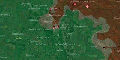 Куп'янськ та Куп'янськ-Вузловий станом на 2 листопада 2025 року Куп'янськ та Куп'янськ-Вузловий станом на 2 листопада 2025 року
