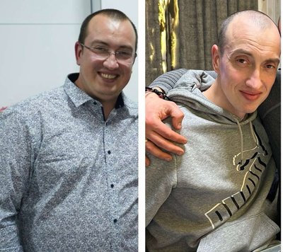 Тарас Паламарчук до і після полону Тарас Паламарчук до і після полону
