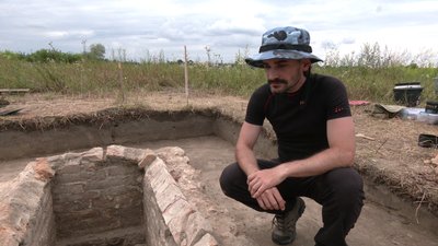 Голова ГО "Дубенський археологічний осередок" Андрій Бердецький