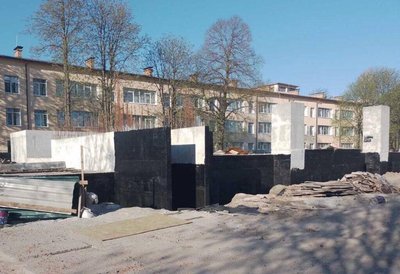 У Борисполі будують укриття для ліцею "Патріот", де навчаються близько тисячі учнів У Борисполі будують укриття для ліцею "Патріот", де навчаються близько тисячі учнів