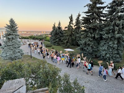 У Полтаві учасники акції на підтримку Федорова влаштували протестну ходу У Полтаві учасники акції на підтримку Федорова влаштували протестну ходу